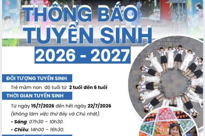 HỖ TRỢ PHỤ HUYNH THỦ TỤC TUYỂN SINH