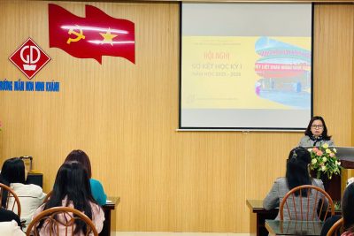 TRƯỜNG MN NINH KHÁNH TỔ CHỨC HỘI NGHỊ SƠ KẾT HỌC KỲ I NĂM HỌC 2025 – 2026