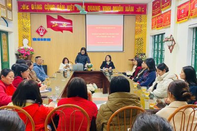 Trường MN Ninh Khánh tổ chức Họp phụ huynh lần 2( phiên họp giữa năm), năm học 2025-2026