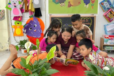 Cô giáo Đào Thị Thanh Huyền – “Thủ lĩnh” chuyên môn đầy nhiệt huyết tại tổ Mẫu giáo